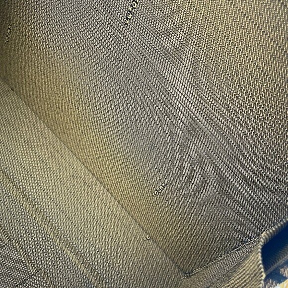 FENDI Zucca 2-way Bag Canvas/Leather Khaki - Picture 12 of 15